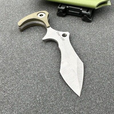 KA Custom One-Off fixed blade - punch knife