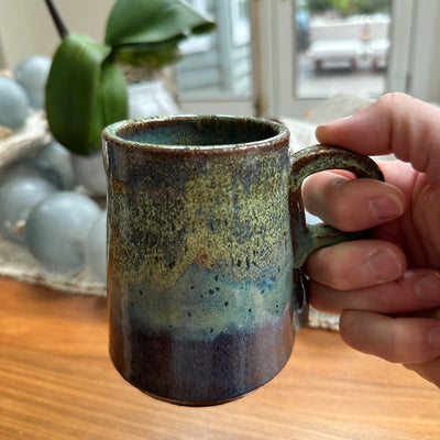 Flared Coffee Mug - Shore Break Glaze