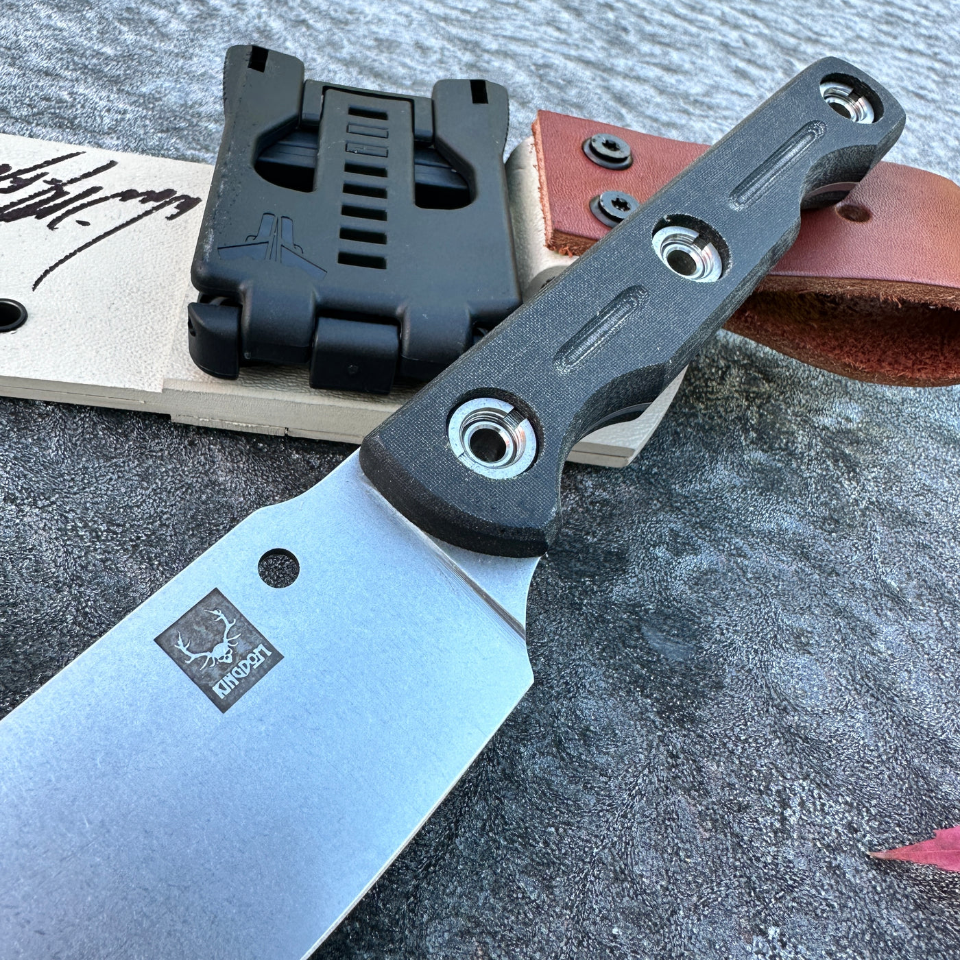 KA Custom Short Myers Fixed Blade / Field Knife
