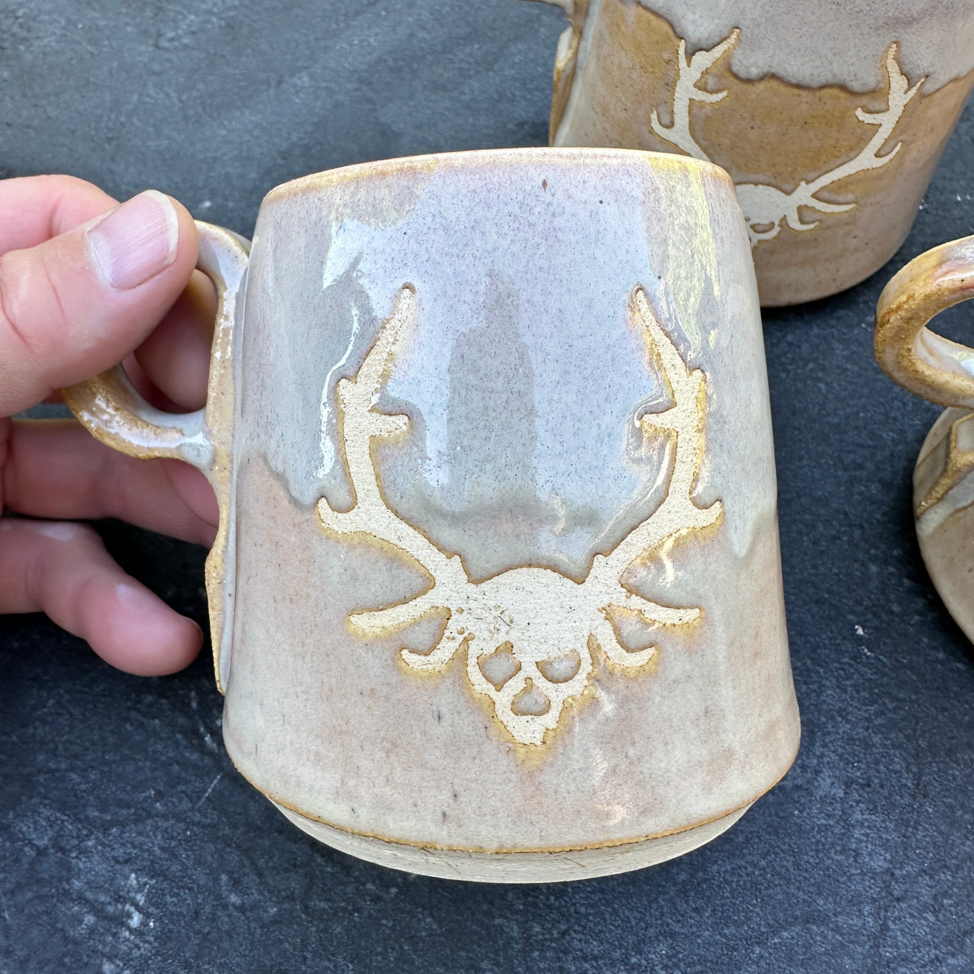 Kingdom of Mud X Kingdom Armory Coffee Mug - "KA Skull"