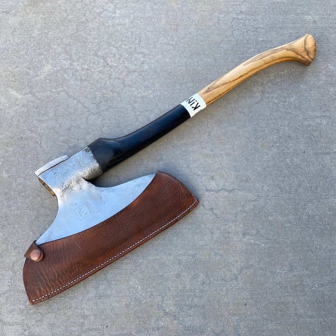 KA Heritage Collection - Hand Forged Swedish Hewing Axe – Kingdom