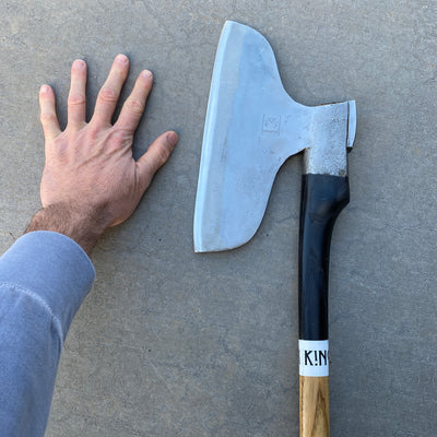 KA Heritage Collection - Hand Forged Swedish Hewing Axe
