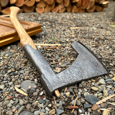 KA Heritage Ancient - Late 1700's Scandinavian hand forged Hewing Axe