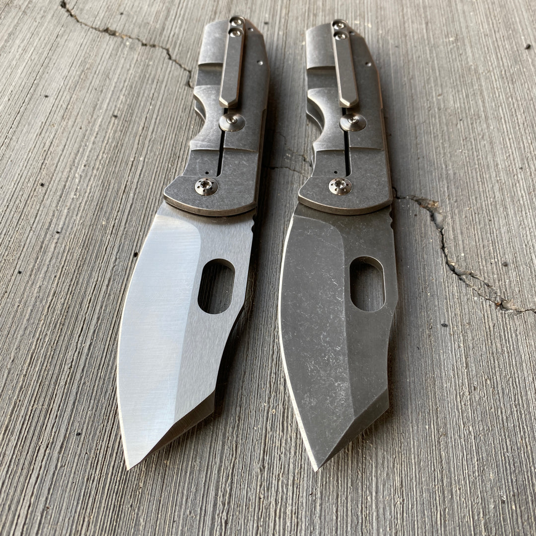 Kingdom Armory Bench Series Rogue Framelock - Mid-Tech Satin Stonewash