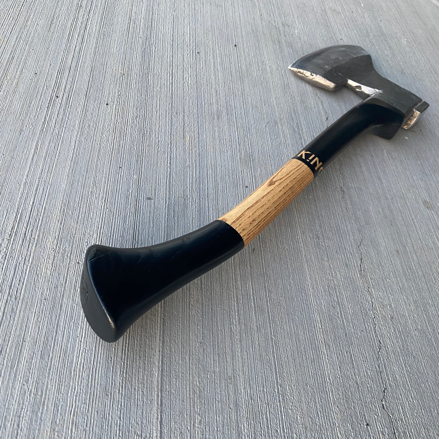Hand-Forged Swedish Hewing Axe - 19th Century