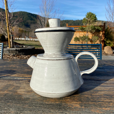 40 oz (8 cups) Pour-Over Coffee/Tea Pot with Lid