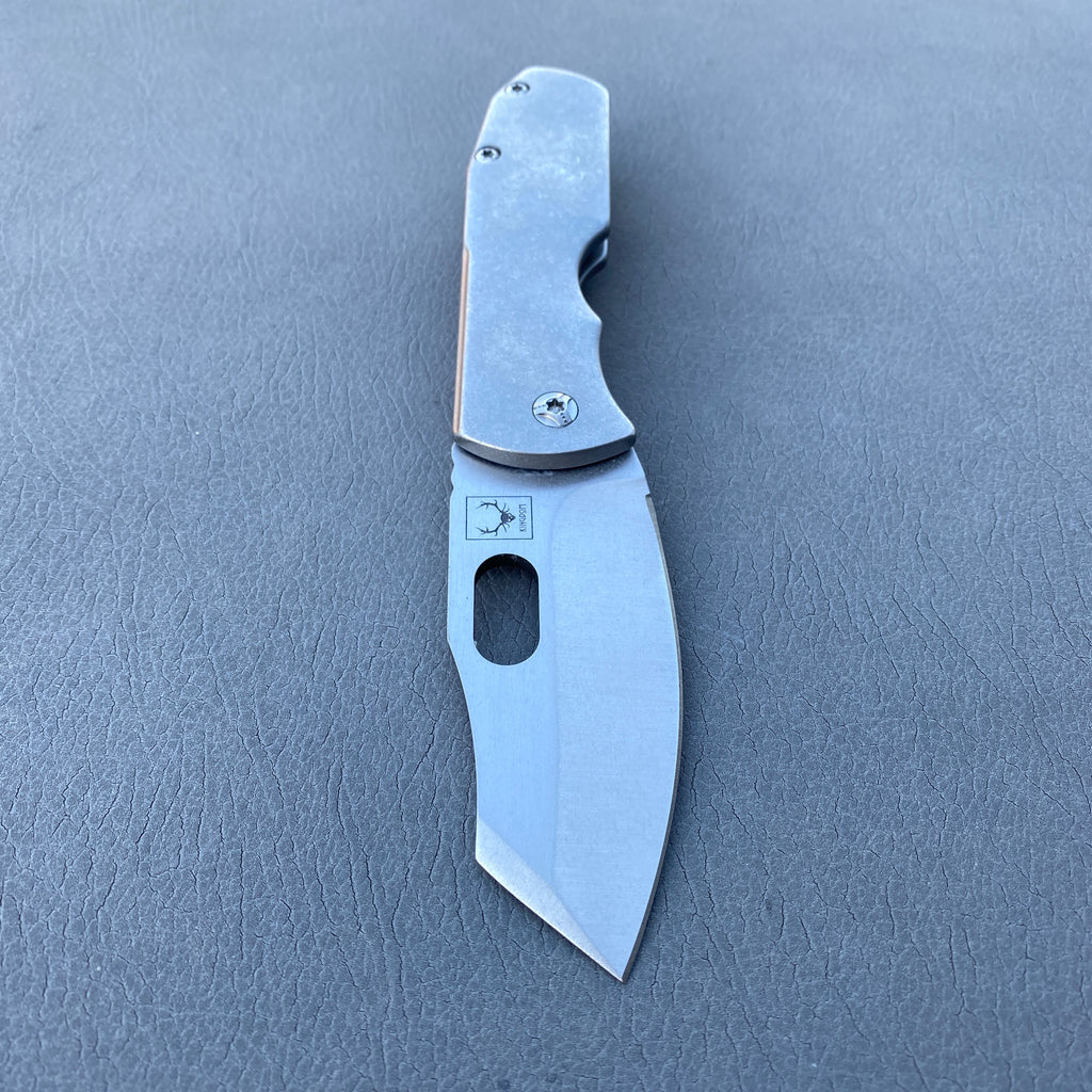 Kingdom Armory Bench Series Framelock Rogue - Gen 2 - Satin Stonewash