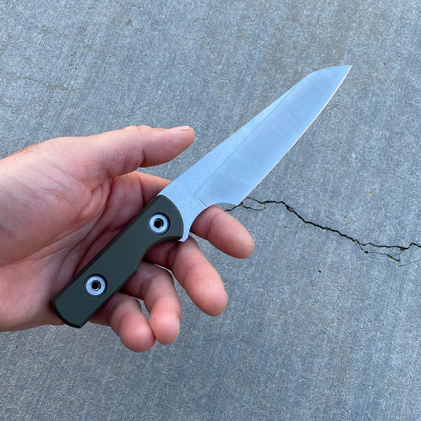KA Custom New Model - Prototype - Bonefish Fixed Blade