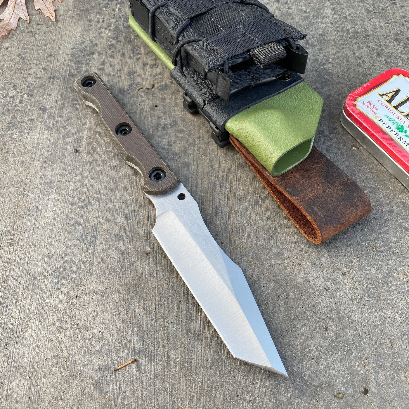 KA Custom - Stavesacre - JCSO SWAT Team Tanto Fixed blade