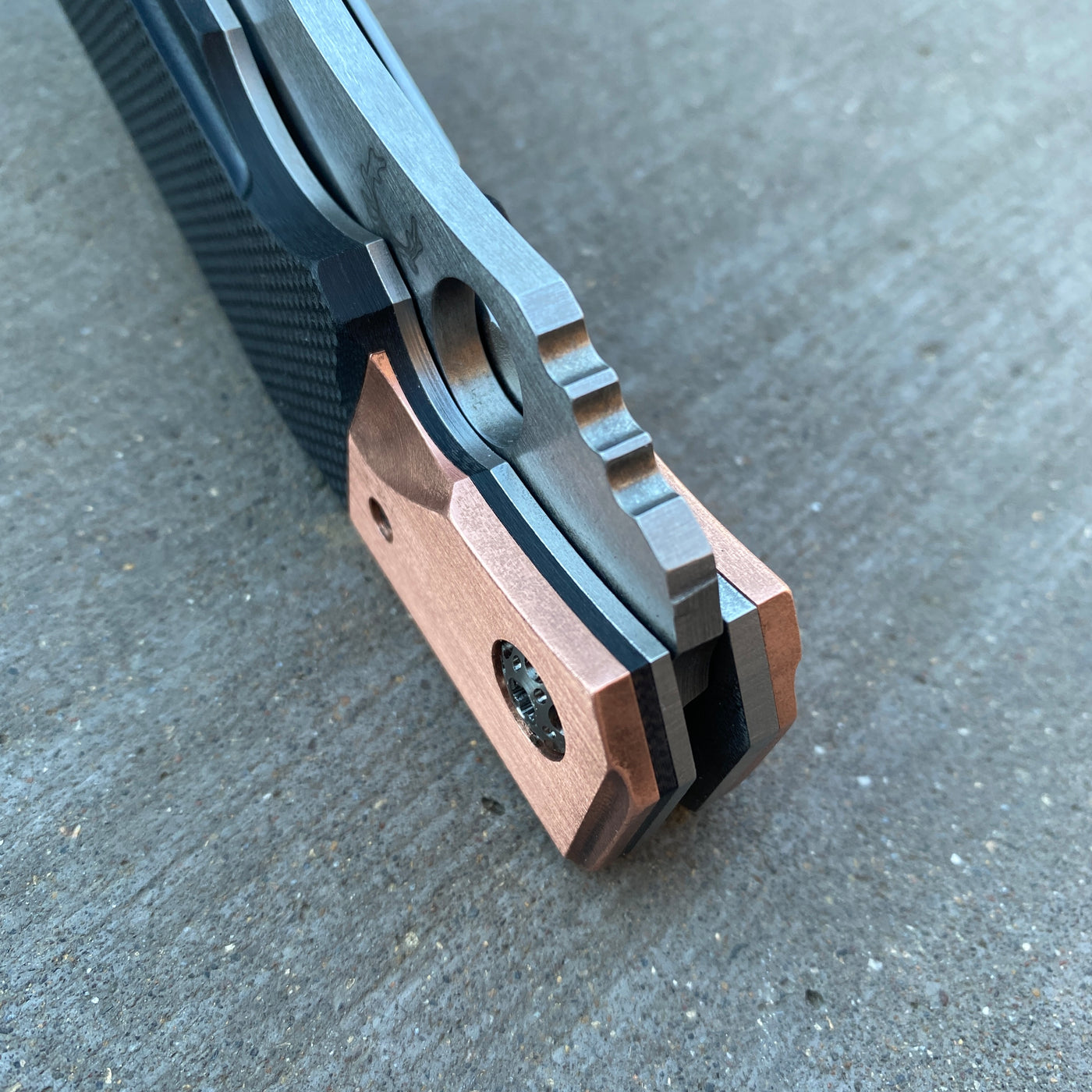 KA Custom Samaritan Copper Top Liner-Lock Folder