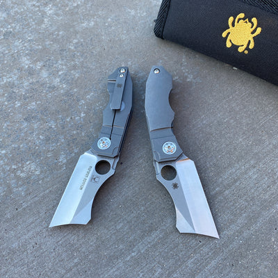 Spyderco X Kingdom Armory - Bomber Edition Hand-Ground Stovepipe
